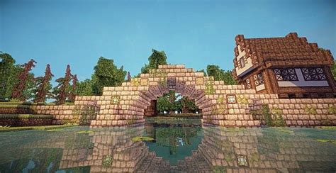 Medieval Bridge Minecraft Project Minecraft Projects Minecraft