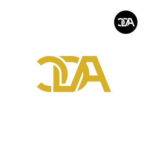 Letter Cda Monogram Logo Design 25752875 Vector Art At Vecteezy