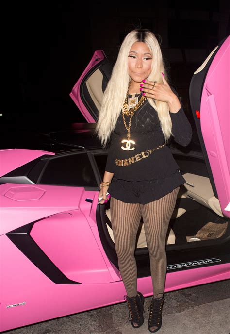 Nicki Minaj Celebrates Birthday With Stripper Pole And Breast Shaped Cake Daily Star