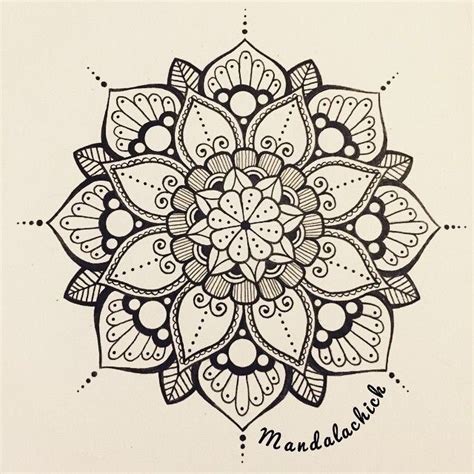 How To Draw A Mandala Beginner Friendly Brighter Craft Mandala