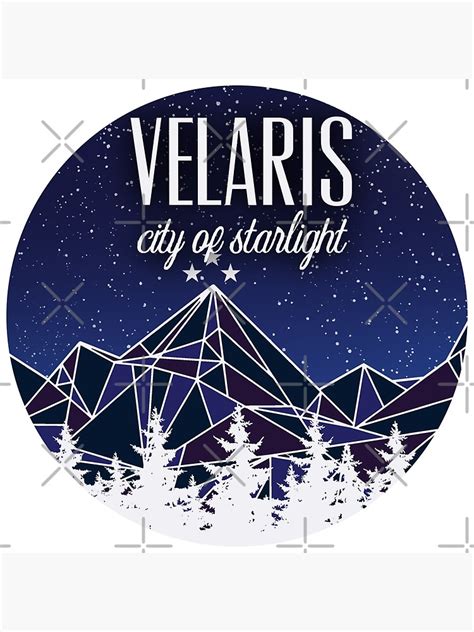 Velaris City Of Starlight The Night Court Acotar Photographic Print