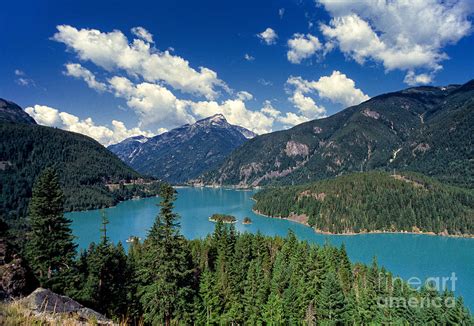 Diablo Lake Washington State Photograph By Tony Gliatta
