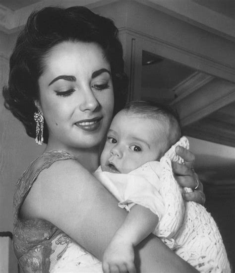 Elizabeth Taylor And Her Son Michael Elizabeth Taylor Famous Moms