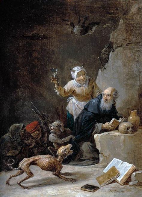 The Temptation Of St Anthony David Teniers The Younger