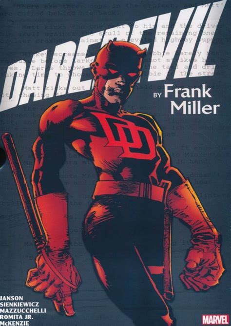 Daredevil By Frank Miller Marvel Comics