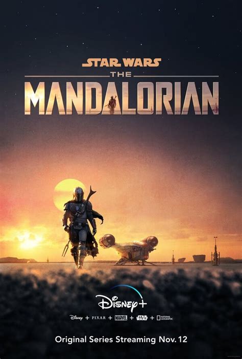star wars live action series the mandalorian begins nov 12th only on the disney streaming service