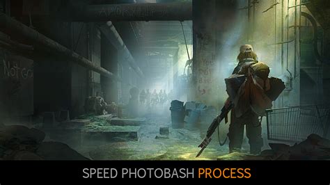 Speed Photobash Process