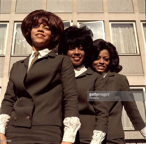 American Motown Trio The Supremes Photographed On March 27 1965 L R