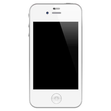 Iphone 44s White Free Svg