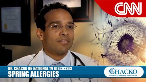 Dr Chacko On National Tv Discussing Spring Allergies Atlanta Allergy