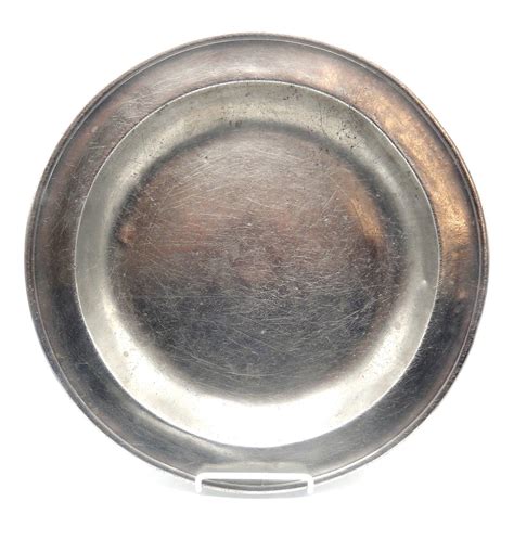13 Dish By Jacob Whitmore Wolf Pewter