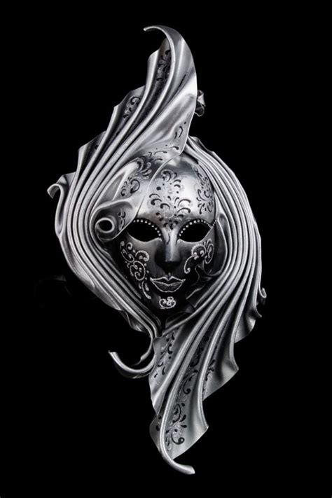 Silver Siderea Venetian Mask For Sale Venetian Masks Masks For Sale