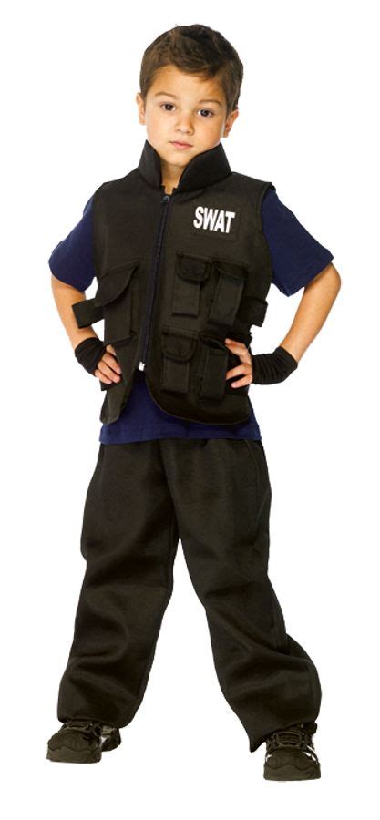Swat Child Large 10 12 In 2021 Swat Costume Kids Kids Costumes