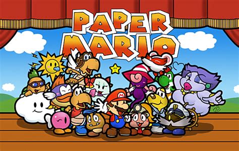 Paper Mario Stage Revealed For Super Smash Bros 3ds Super Smash Bros