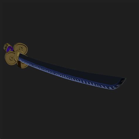 Enma Roronoa Zoro S Sword 3d Model 3d Printable Cgtrader