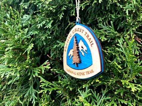 Pacific Crest Trail Ornament National Scenic Trail Pct Etsy