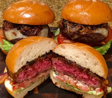 Sous Vide Burgers With Caramelized Onions How To Cook Steak Cooking