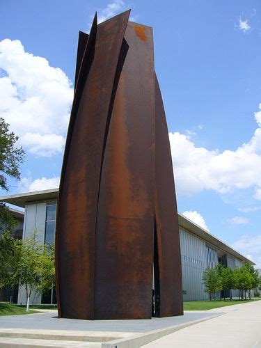 Sculpture Vortex By Richard Serra Fort Worth Texas Museum Of