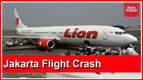 Jakarta Flight Carrying 188 People Crashes Into Indonesian Sea No