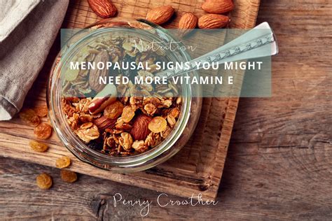 Find quality results related to best vitamin e. Menopausal Signs you might need more Vitamin E ...