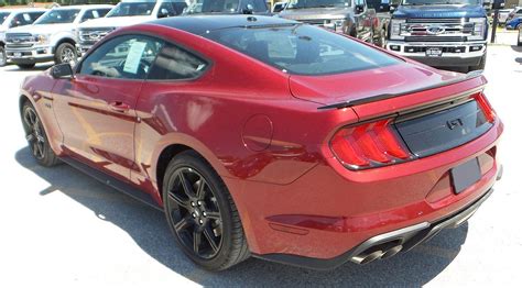 Ruby Red 2018 Ford Mustang Gt Fastback