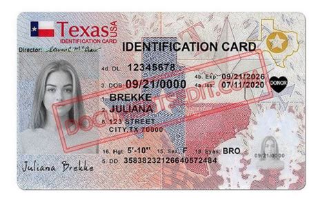 How To Obtain A Texas Identification Card