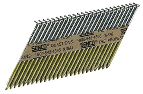 Senco Stick Nails 34 Degree Clipped Head Nails 113 Ring 8d 2 38