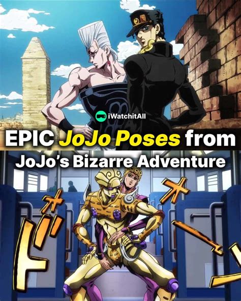 Best Jojo Poses From Jojo S Bizarre Adventure Iwa