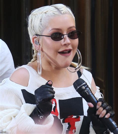 Christina Aguilera Performs At Today Show In New York 06152018