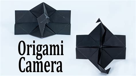 Origami Camera Tutorial Traditional Youtube