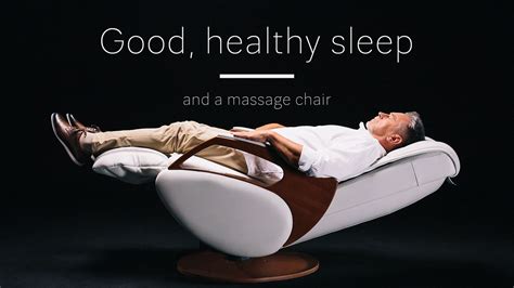How To Improve The Quality Of Sleep By Using A Massage Chair Massage