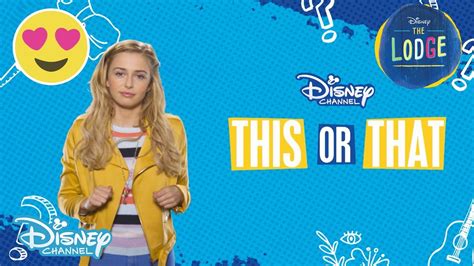 The Lodge Sophie Simnett This Or That Official Disney Channel Uk