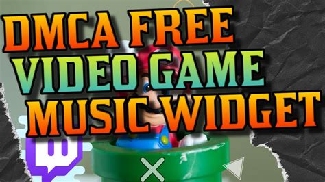 Dmca Free Video Game Music Widget For Twitch Oc Remix Obs Studio