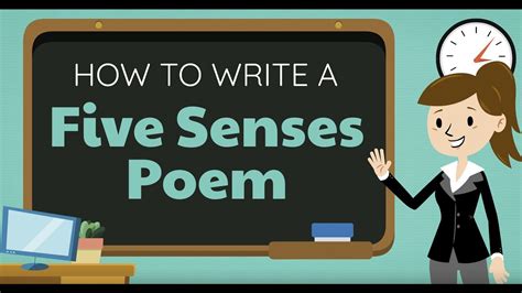 How To Write A Five Senses Poem With Example Descriptive Poetry Youtube