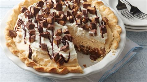 This no bake chocolate peanut butter pie is a must make! Reese's™ Peanut Butter Pie Recipe - Pillsbury.com