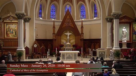 Catholic Diocese Of Saginaw Sunday Mass From The Cathedral Of Mary Of