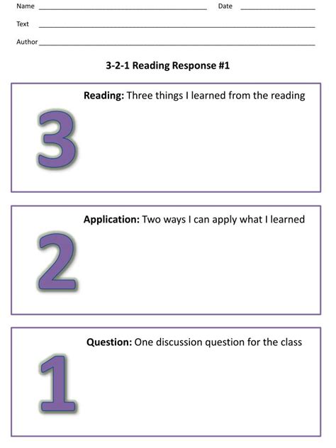 Первый на территории снг телеканал. PPT - 3-2-1 Reading Response #1 PowerPoint Presentation ...