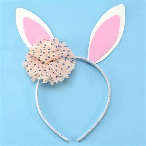 Get In The Easter Spirit With This Easy No Sew Diy Bunny Ears Headband