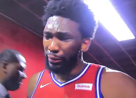 Devastated Joel Embiid Was Crying After 76ers Lost In Game 7