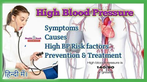High Blood Pressure Hypertension Symptoms Cause Risk Factor