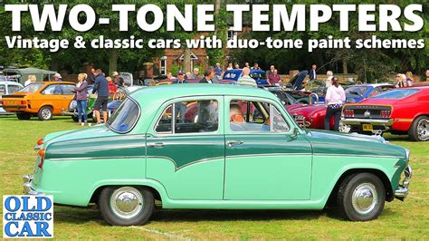 Two Tone Paint Schemes On Vintage And Classic Cars In The Uk Youtube