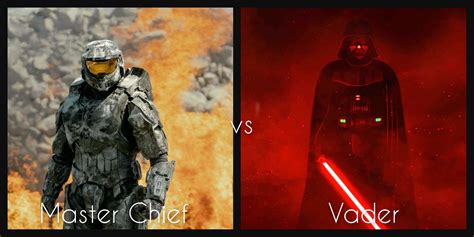 Master Chief Vs Darth Vader Halo Vs Star Wars Its Hero Vs