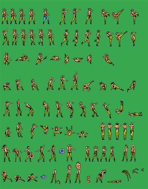 The Spriters Resource Full Sheet View Mortal Kombat 3 Ultimate