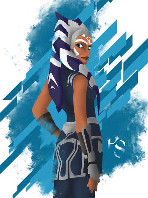 ahsoka tano poster i made a few months ago starwars star wars pictures star wars clone