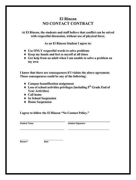 No Contact Contract Complete With Ease Airslate Signnow