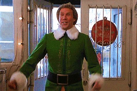 Will Ferrell Elf Excited 