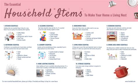 Essential Household Things To Buy For A New House