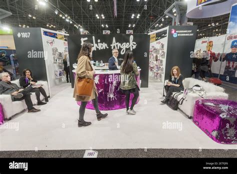 Fashion Angels booth at the 114th North American International Toy Fair