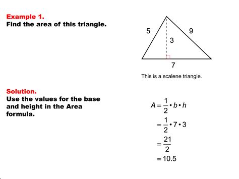 Example Of Area