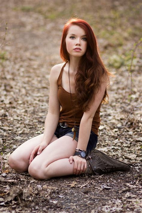 Red By Pholwises Deviantart Com On Deviantart Beautiful Redhead Perfect Redhead Redheads